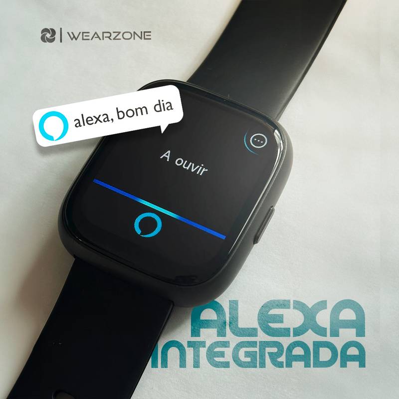 PULSE WEARZONE | A PROVA D'ÁGUA | ALEXA integrada | Até 7 Dias de Bateria