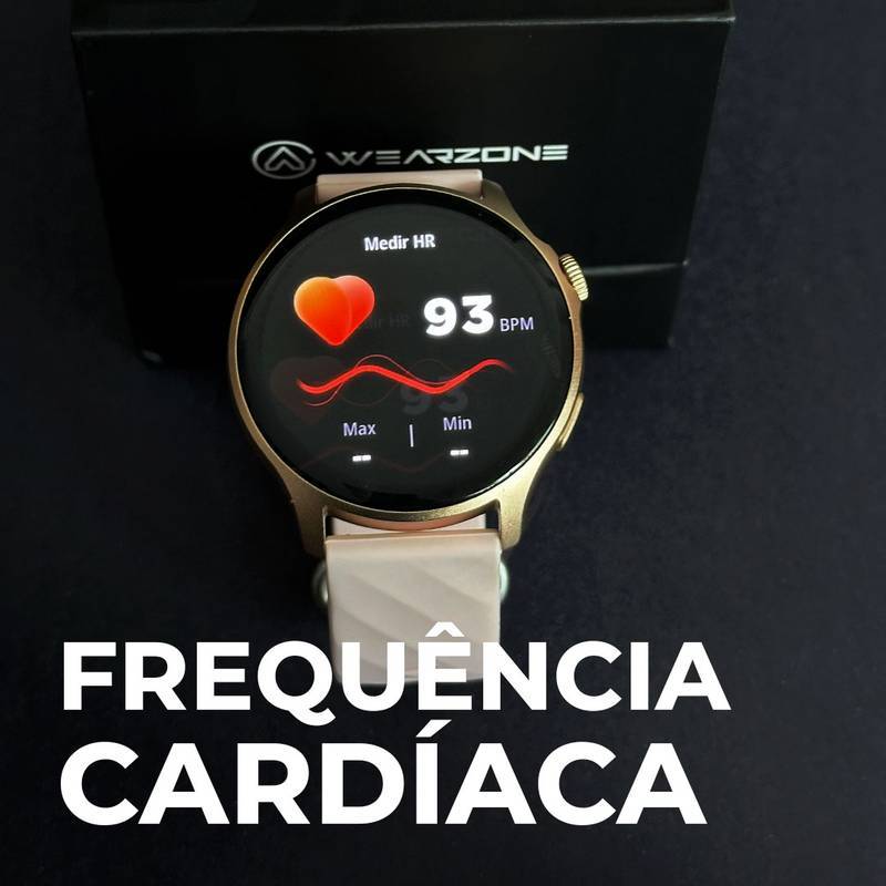 LIFE SMARTWATCH A PROVA D'ÁGUA 1 ATM AMOLED | BATERIA DE LONGA DURAÇÃO| 100 MODOS DE ESPORTES