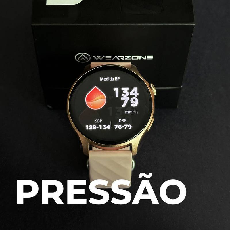 LIFE SMARTWATCH A PROVA D'ÁGUA 1 ATM AMOLED | BATERIA DE LONGA DURAÇÃO| 100 MODOS DE ESPORTES