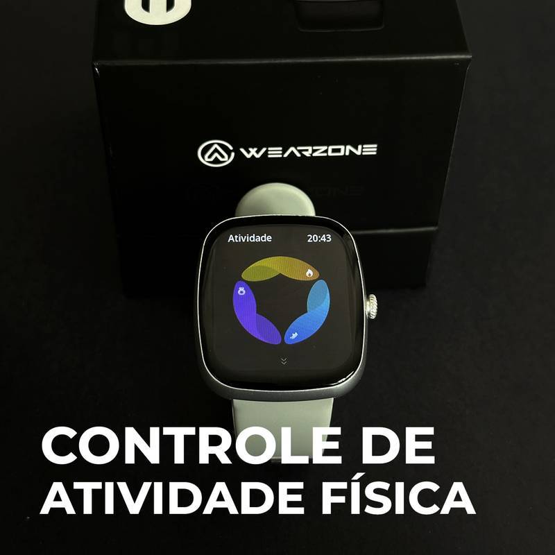 EASY SMARTWATCH A PROVA D'ÁGUA 1 ATM| BATERIA DE LONGA DURAÇÃO| 100 MODOS DE ESPORTES