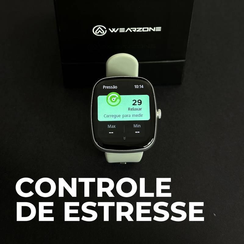 EASY SMARTWATCH A PROVA D'ÁGUA 1 ATM| BATERIA DE LONGA DURAÇÃO| 100 MODOS DE ESPORTES