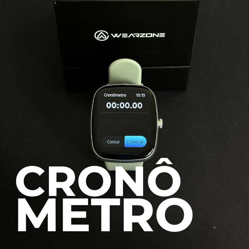 EASY SMARTWATCH A PROVA D'ÁGUA 1 ATM| BATERIA DE LONGA DURAÇÃO| 100 MODOS DE ESPORTES