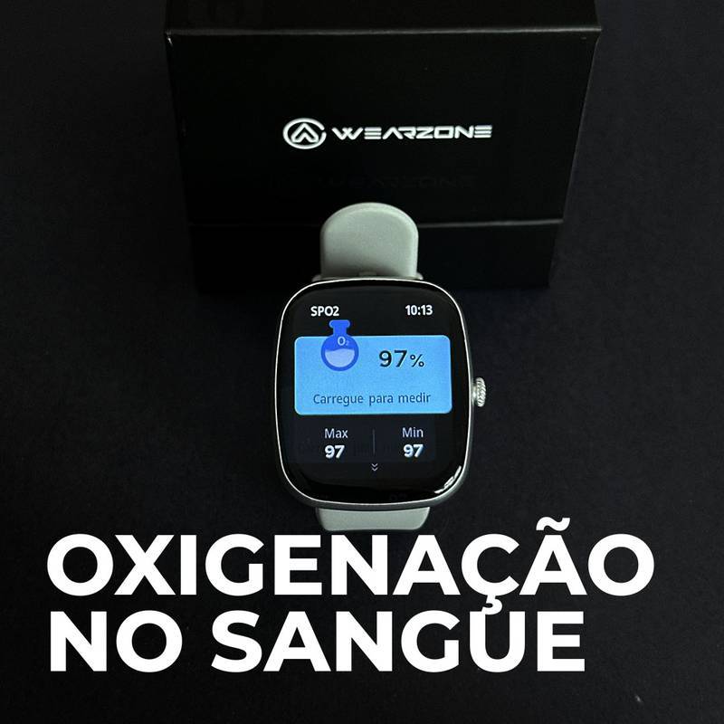 EASY SMARTWATCH A PROVA D'ÁGUA 1 ATM| BATERIA DE LONGA DURAÇÃO| 100 MODOS DE ESPORTES
