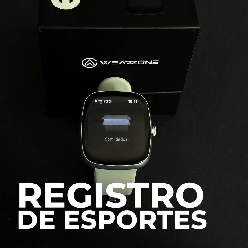 EASY SMARTWATCH A PROVA D'ÁGUA 1 ATM| BATERIA DE LONGA DURAÇÃO| 100 MODOS DE ESPORTES