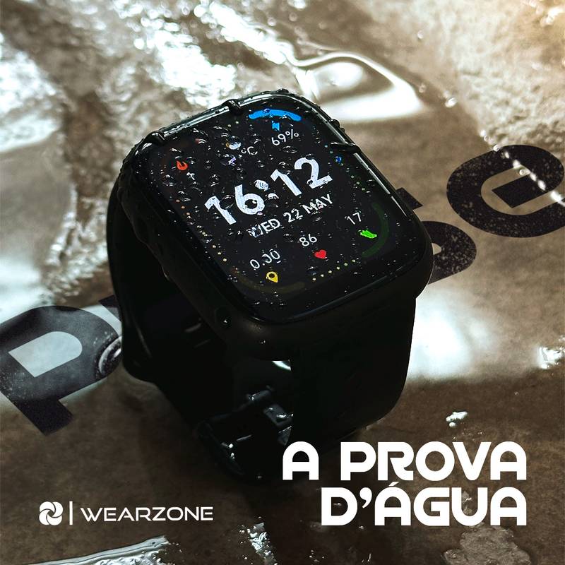 PULSE WEARZONE |  A PROVA D'ÁGUA | ALEXA integrada | Até 7 Dias de Bateria