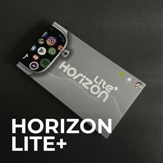 Horizon Lite + 4G Câmera Rotativa | 2GB + 16GB | Celular de Pulso Slim