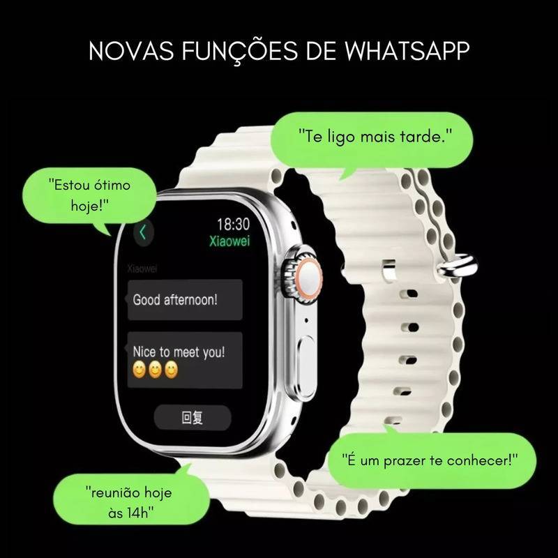 ULTRA U3W | Microwear | Chat GPT | 1GB | Responde Whatsapp