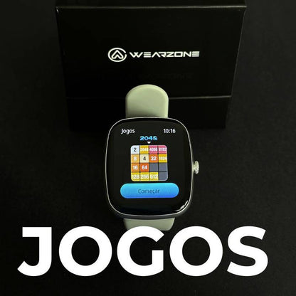 EASY SMARTWATCH A PROVA D'ÁGUA 1 ATM| BATERIA DE LONGA DURAÇÃO| 100 MODOS DE ESPORTES