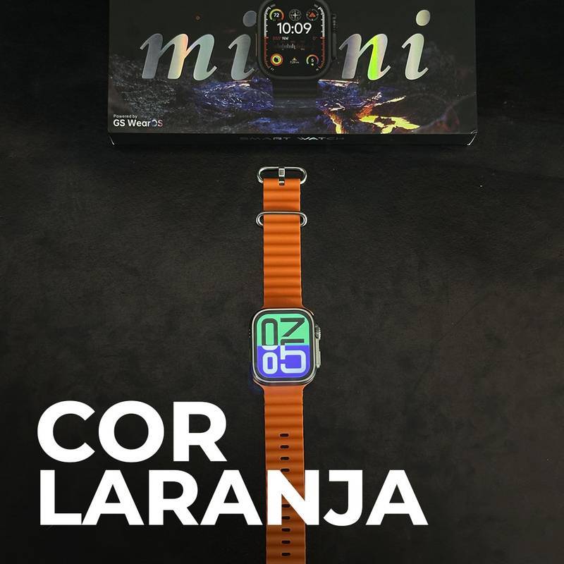 GS10 Ultra Mini | 41mm | Watch face atualizadas Serie 10
