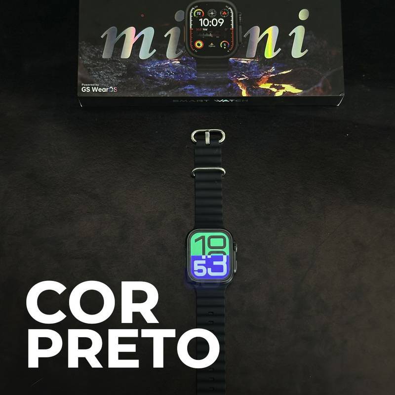 GS10 Ultra Mini | 41mm | Watch face atualizadas Serie 10