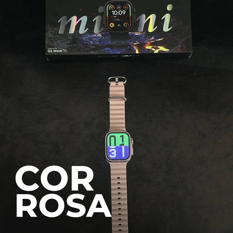 GS10 Ultra Mini | 41mm | Watch face atualizadas Serie 10