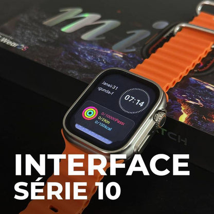 GS10 Ultra Mini | 41mm | Watch face atualizadas Serie 10