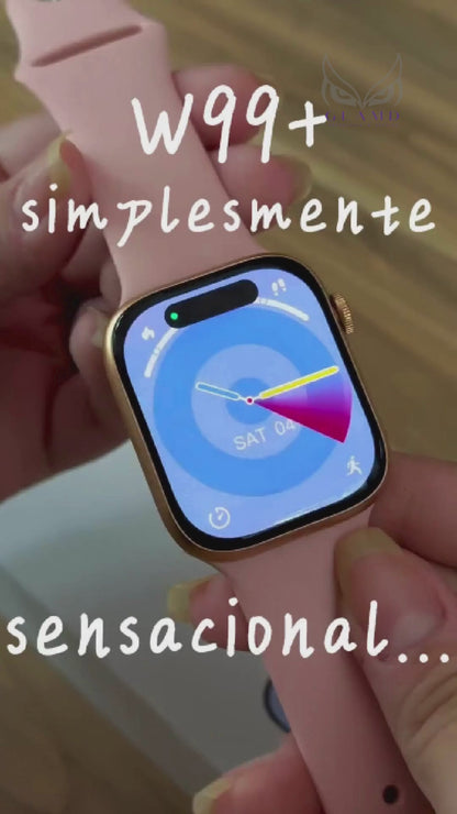 W99+ Amoled | Série 9 | 45mm | Com Função 2 Gestos | 1GB